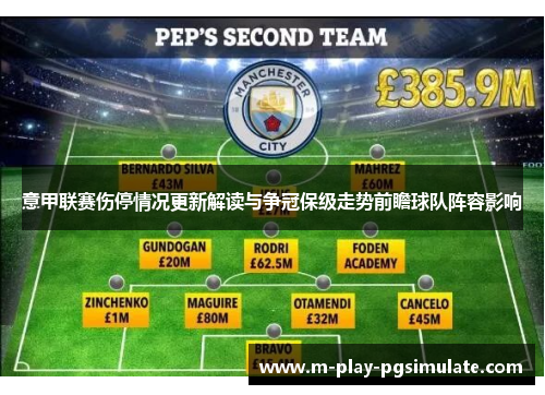 意甲联赛伤停情况更新解读与争冠保级走势前瞻球队阵容影响 意甲联赛伤停情况更新解读与争冠保级走势前瞻球队阵容影响